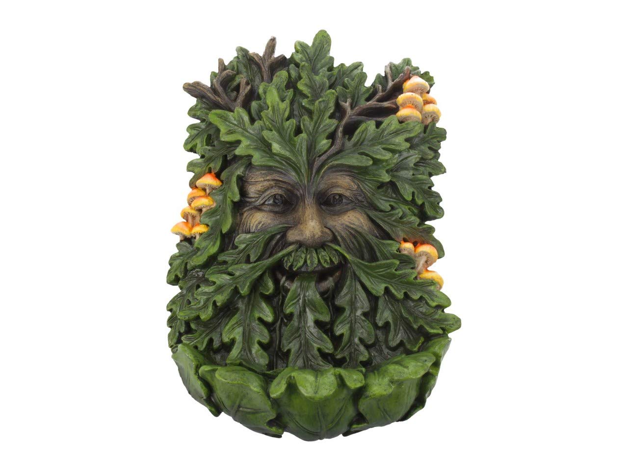 Nemesis Now D4267M8 Elderwood Wall Plaque 19cm Green, Polyresin, 23.8cm