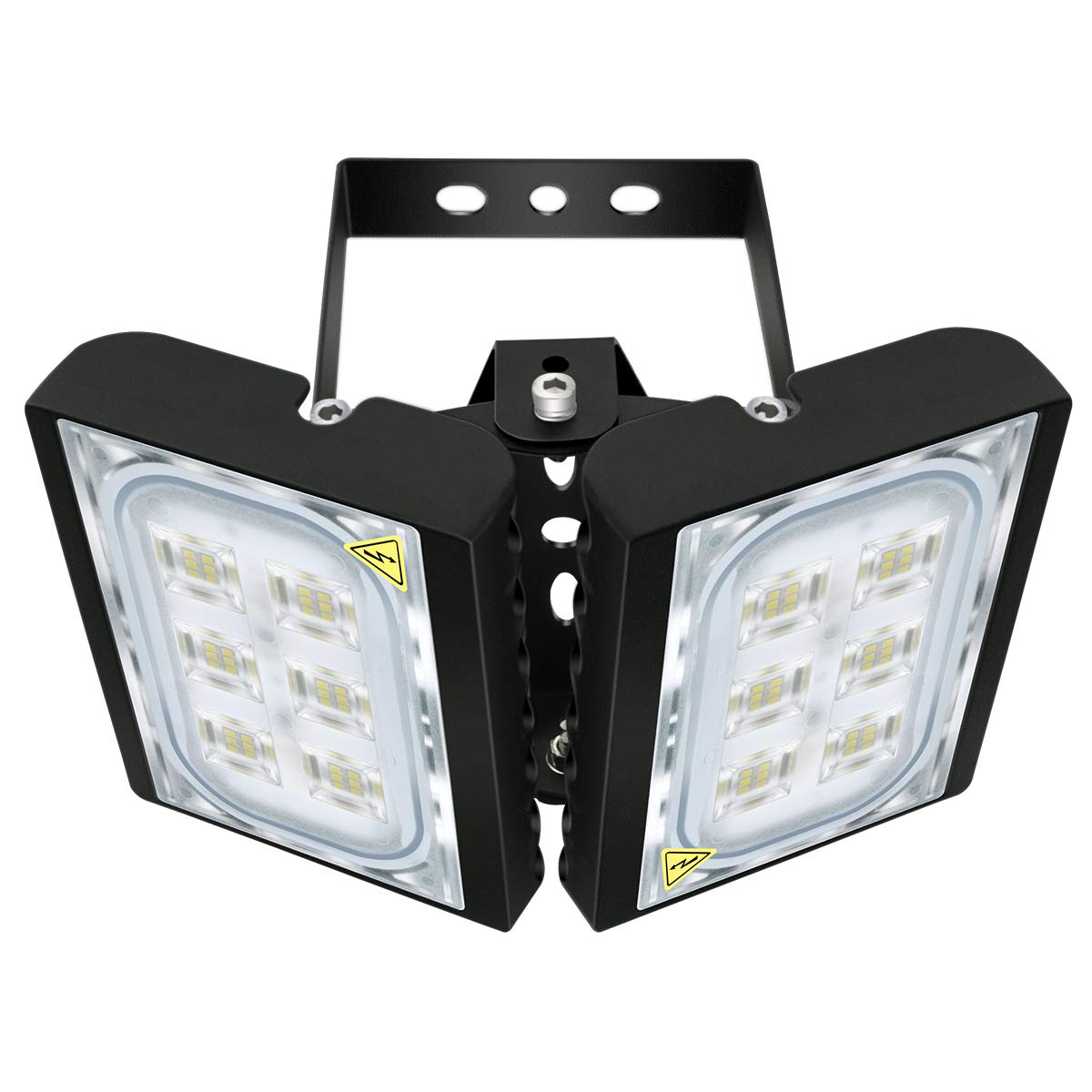 LED Flood Light Outdoor, STASUN 60W 5400lm LED Security Lights, 6000K Daylight, OSRAM LED Chips, Adjustable Heads, Waterproof, Great for Yard, Street, Parking Lot