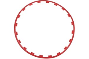 4Pcs Wheel Rim Ring, Stylish Sturdy Wheel Edges Trim Protector Ring for 19 Inch Wheels, Model Y Replacement, for Cars and Tru