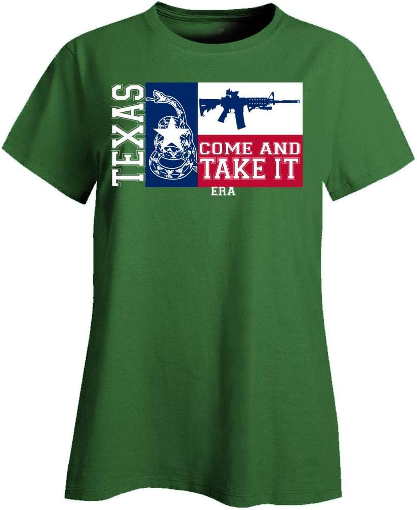 KewlCover ERA1 Texas Come and Take It AR15 - Ladies T-Shirt