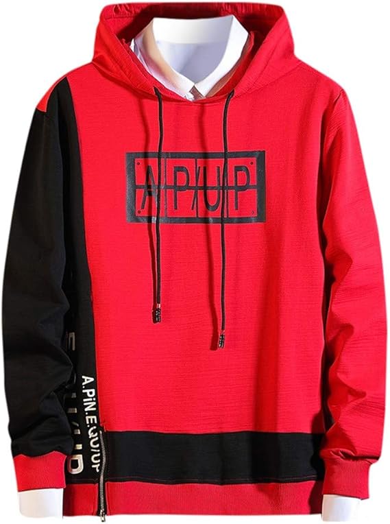 Celucke Coole Hoodies Herren Kapuzenpullover Buchstaben Sweatshirt