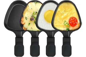 Non-Stick Coated Mini Grill Cheese Pan Melting Accessories for Raclettes Replacement Trays Raclette Dishes Mini raclette Pans