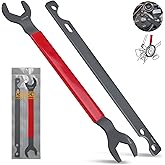 2Pcs Fan Clutch Wrench Set,32mm & 36mm Wrenches,Fan Clutch Removal Tool Kit,Compatible with BMW,Ford,GM,Chevrolet Water Pump 