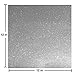 Silver Glitter Vinyl Sheets 12