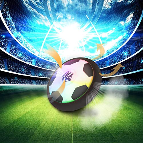image for ThinkMax Hover Soccer Ball, Air Power Soccer with LED Light and Foam B