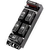 19259961 Power Window Switch Front Driver Side Compatible for 2000-2002 Chevy Silverado 1500HD 2500HD Suburban &amp; 2002 Cadillac Escalade &amp; 2001 GMC Sierra Yukon XL