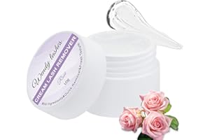 WENDY LASHES Wendy Lash Remover for Eyelash Extensions: Effectively Cluster Glue Remover Cream, Clear Rose