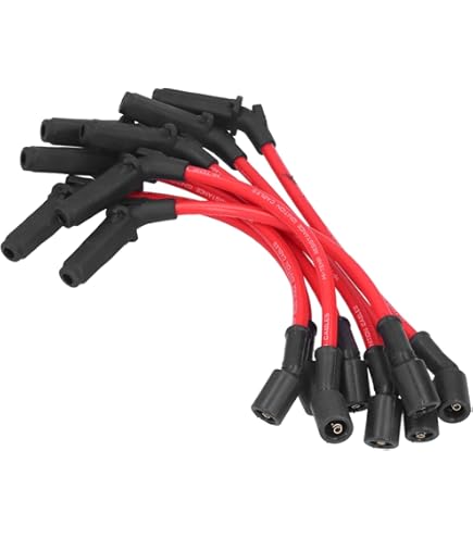 EMPI Spark Plug Wire Seperators, Red, 6 Piece Kit Dunebuggy & VW - View #8