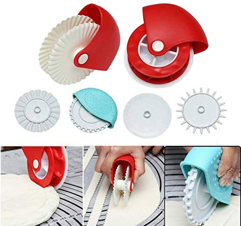 Buy Pastry Wheel Cutter fundeal Pastry Wheel Decorator Beautiful Pie