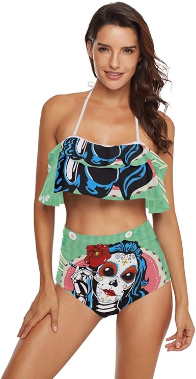 Sugar skull swimsuit Clearance