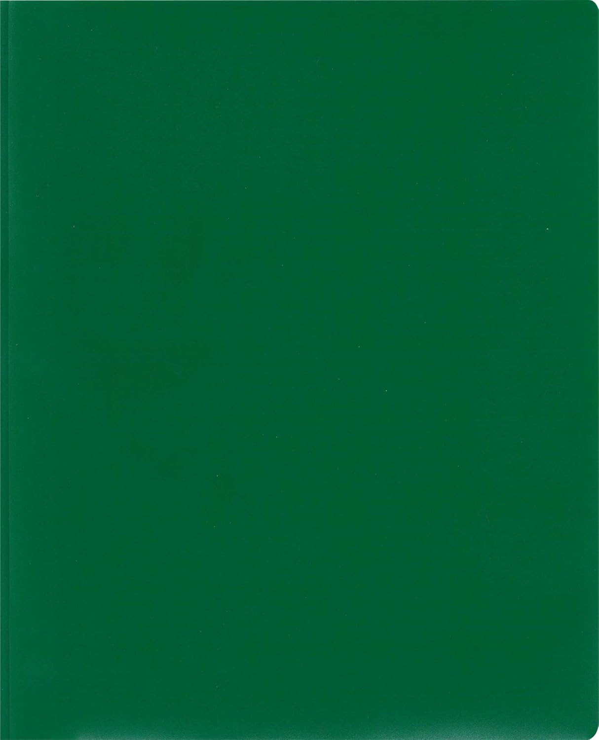 Lion 2-Pocket Plastic Folder with Fasteners, Clear, Pack of 4 (92310-CR-4P) : Colored File Folders : Office Products
