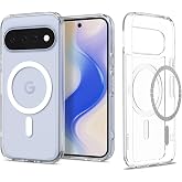 Spigen Ultra Hybrid MagFit for Google Pixel 11 Case, Clear White | Compatible with Pixelsnap, Anti-Yellowing, Air Cushion Tech, Military-Grade Drop Protection, Compatible with MagSafe