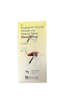 Shop&Save Pet Care Worm Trap Tablet 6 Packs of 10 Tablets