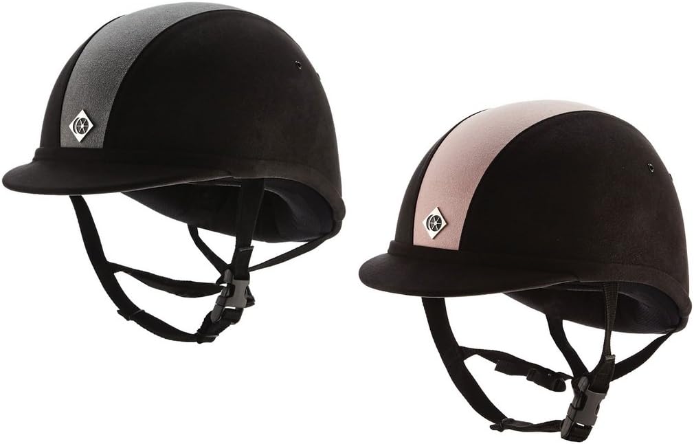Charles Owen YR8 Riding hat - Black/Charcoal