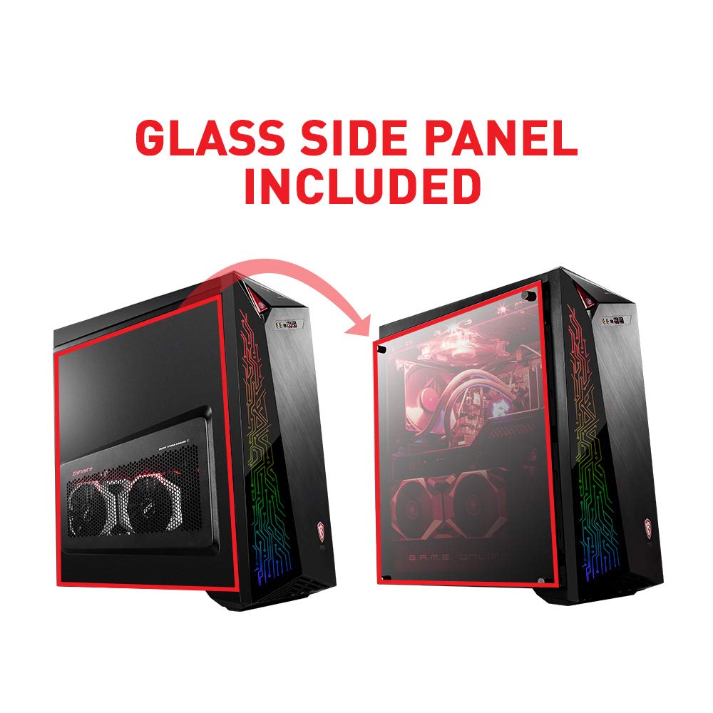 Msi Infinite X Plus 9sf 270us Enthusiast Gaming Desktop Geforce Rtx 80 Ti 11g Intel Core I9 9900k 32gb 512gb Ssd 2tb Hdd Windows 10 Pro Vr Ready Kb And Mouse