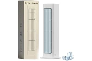 GENERIC Breezamax, Breeze Max Air Cooler, Qinux Brizaac - Beat The Scorching Heat & Humidity Instantly, Breeze Max Portable Air Conditioners, Small and Compact Ultra Quiet Energy Efficient (Plug in,A)