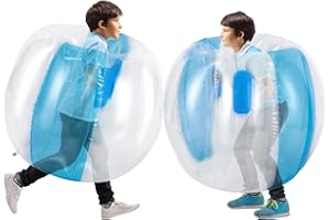 Theefun Bumper Balls, 2 Pack Inflatable Sumo Ball, 36inch Bopper Toys for Kids Physical Outdoor Active Play, Giant Human Hamster Knocker Body Zorb Ball, Body Bubble Soccer Ball