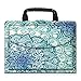 Fintie Handbag Case for iPad 9.7 2018/2017, iPad Air 2, iPad Air, Multi-Angle Viewing Cover with Handle, Document Pocket, Auto Wake/Sleep for iPad 6th / 5th, iPad Air 1/2, Emerald Illusions