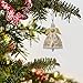 Hallmark Keepsake Mini Christmas Ornament 2018 Year Dated, Littlest Angel Bell Miniature, Porcelain, 1.35