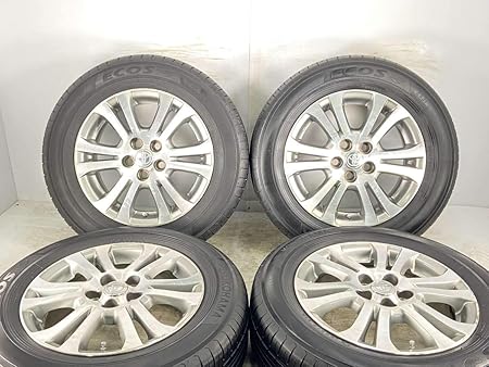 Amazon 送料無料 中古タイヤ 4本セット ヨコハマ エコス Es31 195 65r15 トヨタ純正 15x6 0 45 100 5穴 プリウスに サマータイヤ S タイヤ ホイールセット 車 バイク