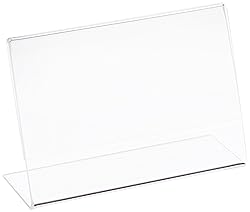 Azar Displays 112732 5" W x 3.5" H Horizontal