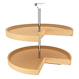 Rev-A-Shelf 28" Pie-Cut Lazy Susan Organizer for
