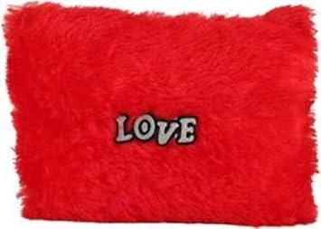 Jassi international Soft Stuffed Decorative Baby Cushion Pillow for Kids Birthday Gift Item (RED )