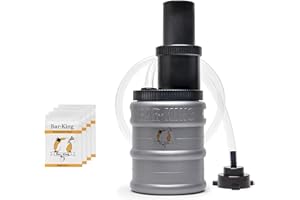 Zephyr Presrv™ 24" Stainless Steel Kegerator & Beverage Cooler - Indoor/Outdoor Refrigerator, Cellar Freestanding Fridge Compatible with Multiple Keg Configurations (Beer Line Cleaning Kit)