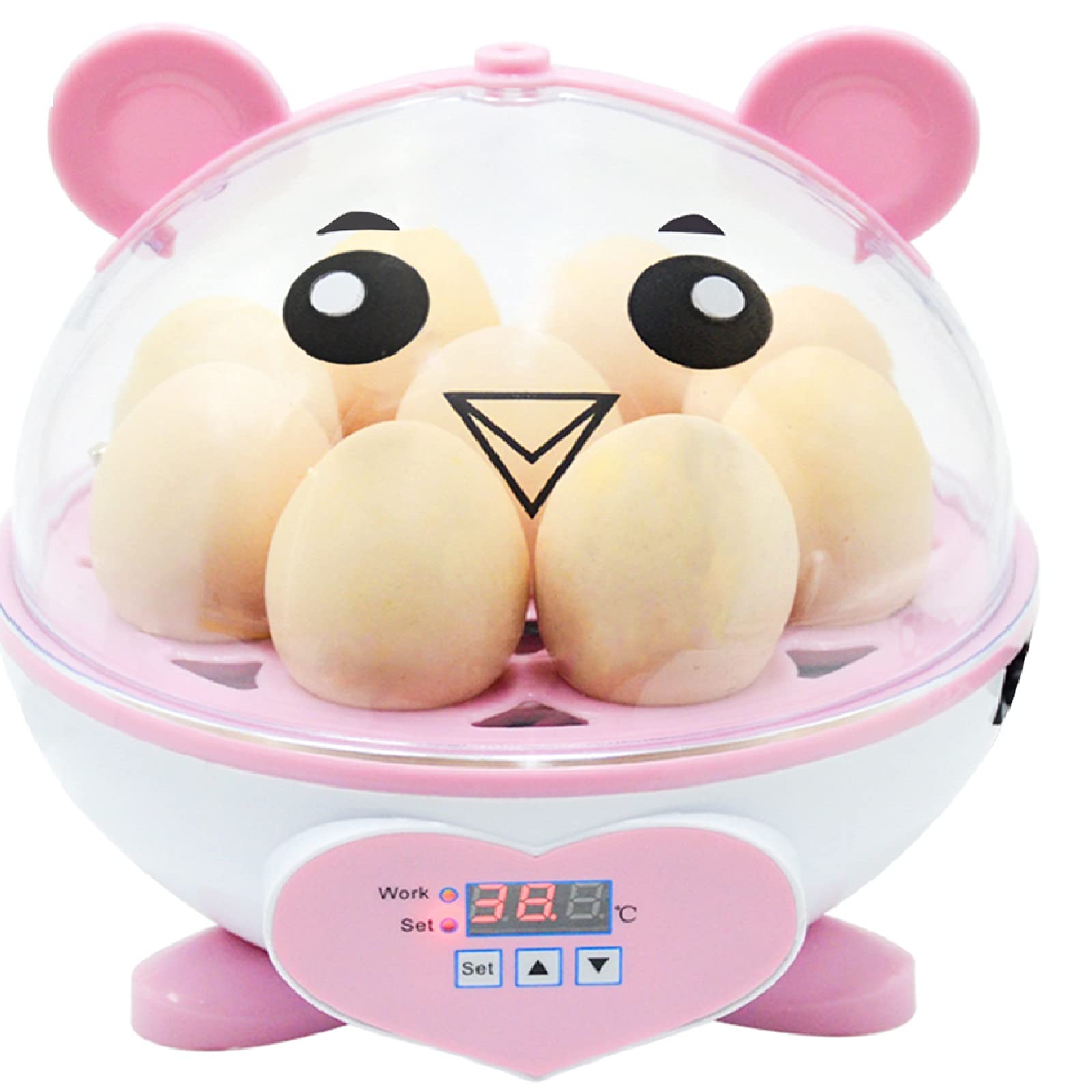 YALIKESI 9 Egg Incubator Automatic Digital Automatic Hatcher Chicken Poultry Hatcher Egg Hatcher Incubator with Automatic Temperature Control