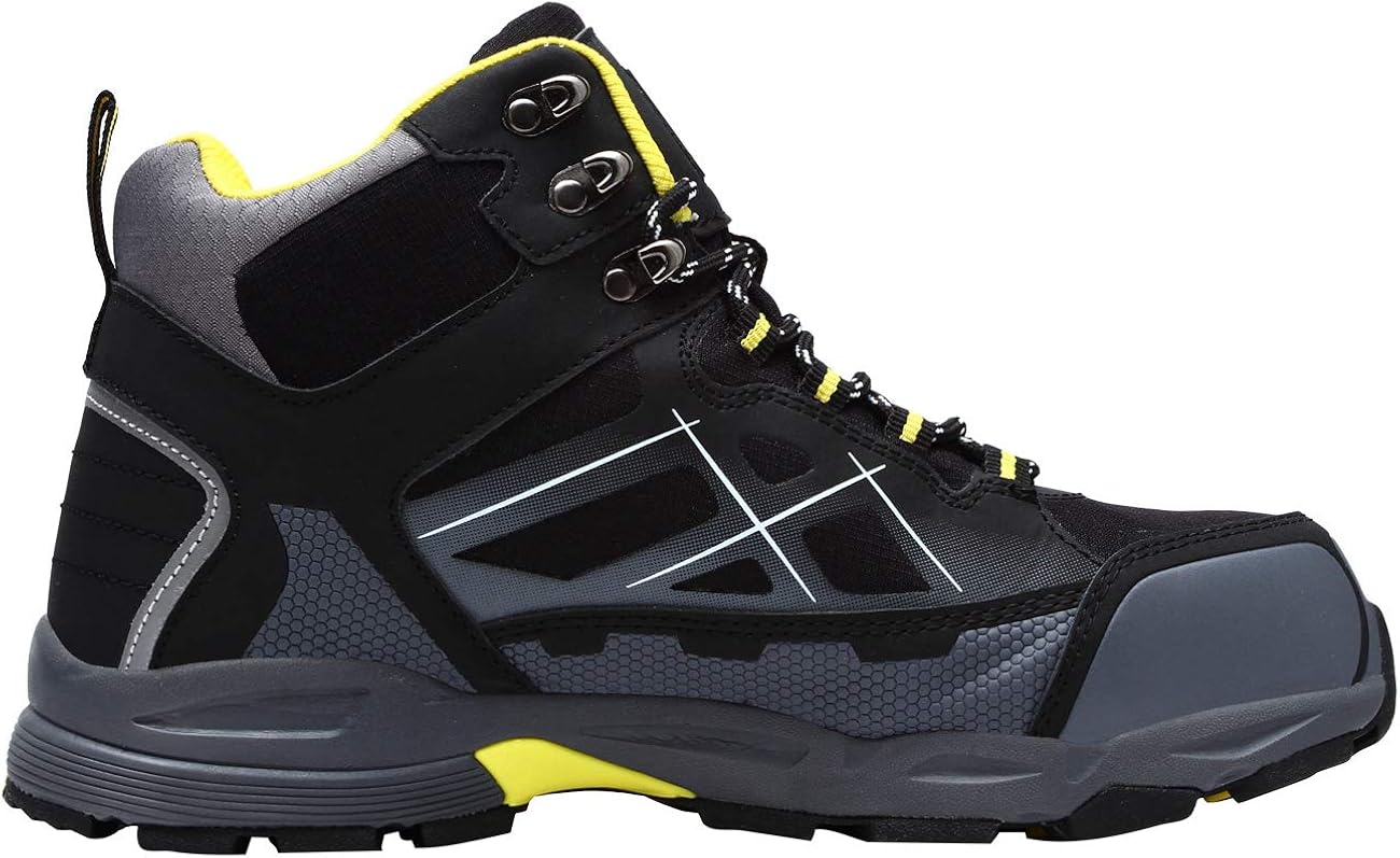 LARNMERN Steel Toe Boots,Mens Work Safety Outdoor Protection Footwear Industrial and Construction Boots: Shoes