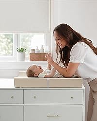 Blissful Diary Vegan Leather Baby Changing Pad with