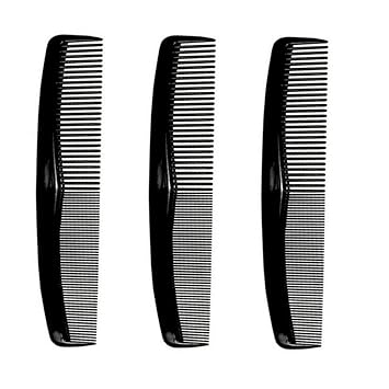 Amazon Com Comfort Hair Dressing Table Coarse Fine Hair Comb Set