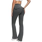 CÉLLOT Women's Flared Leggings with Pockets