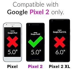 Phone Case for Google Pixel 2 with Screen Protector