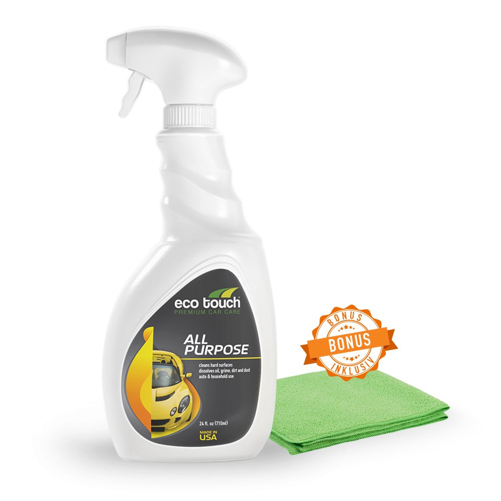 All Purpose Car Cleaner Motor Cleaner for Cars All Purpose Cleaner with BONUS Microfiber