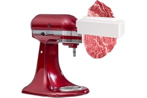 MTTOBO Meat Tenderizer Attachments for KitchenAid and Cuisinart Stand Mixers, Accessories and Attachhments for Kitchen Aid with Sturdy Stainless Steel Gears Accessories