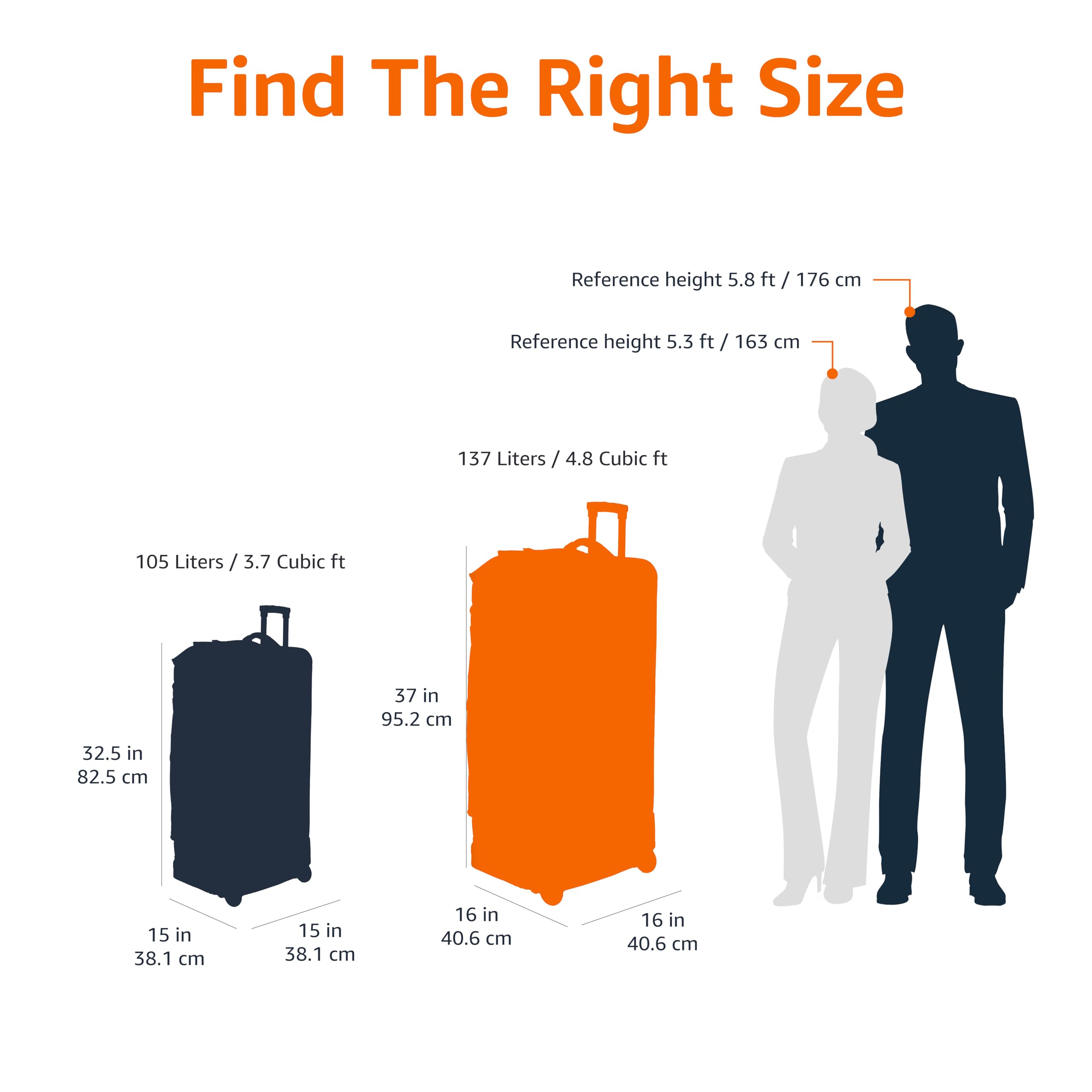 Amazon Basics 35-inch Large Rolling Duffle Bag with Wheels and Handle, Travel Duffle Bag with Durable Ripstop Polyester Material, 2 Layers of Space, Multiple Interior and Exterior Pockets, Black