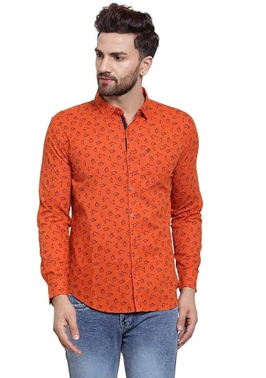 MAFATLAL Men Printed Casual Shirt