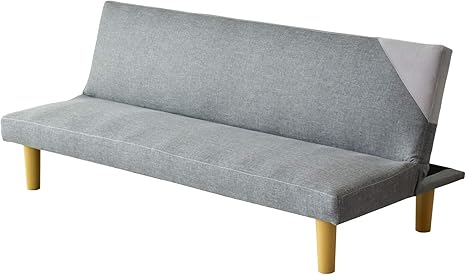 Amazon Doris ソファベッド シングル 170cm幅 リクライニング グレー ライトグレー ベリンダ ソファベッド オンライン通販
