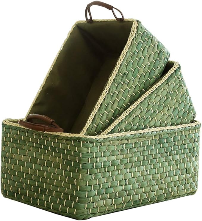 Cesta de almacenamiento de escritorio para el hogar, para aperitivos