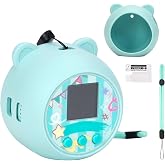 MGZNMTY Silicone Case Compatible with Punirunes Virtual Pet, Protective Skin Cover for Punirunes Interactive Digital Toy (Teal)