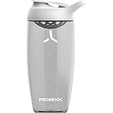 Promixx Pursuit Protein Shaker Bottle (24 oz) – Silent No-Ball Mixer, Leak-Proof Lid, BPA/BPS & Phthalate-Free ECOZEN – Easy-Clean Shaker Cup for Protein Shakes, Pre & Post-Workout Smoothies