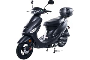 SMART DEALS NOW brings to you TAO TAO - ATM-50- 49cc Street Legal Scooter Moped with Rear Mounted Storage Trunk