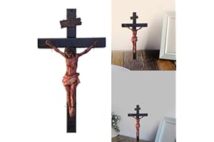 Catholic Crucifix Wall, Jesus Christ Inspirational Home Décor, Jesus On The Cross, Passion Bloody Crucifix, Religious Renaiss