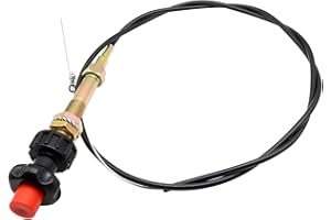 SHOZHO VCGTX06 6FT Heavy Duty Vernier Adjustable Lock Cable Replace VCGTX06 Red Locking Adjustable Heavy Duty Vernier Control Cable