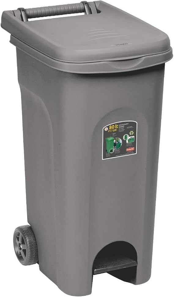 Stapelbak Euronorm op wielen - 800 x 600 x H 640 mm - zwart Stapelbak Euronorm op wielen - 800 x 600 x H 640 mm - zwart