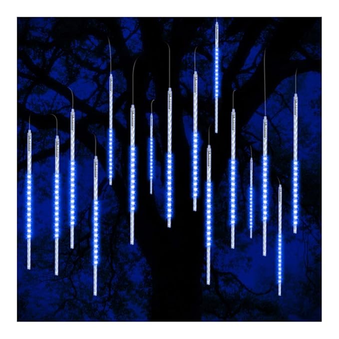 [New Version] Meteor Shower Rain Drop Lights 50cm 10 Spiral