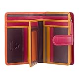 VISCONTI Rainbow Leather Ladies Purse Style RFID