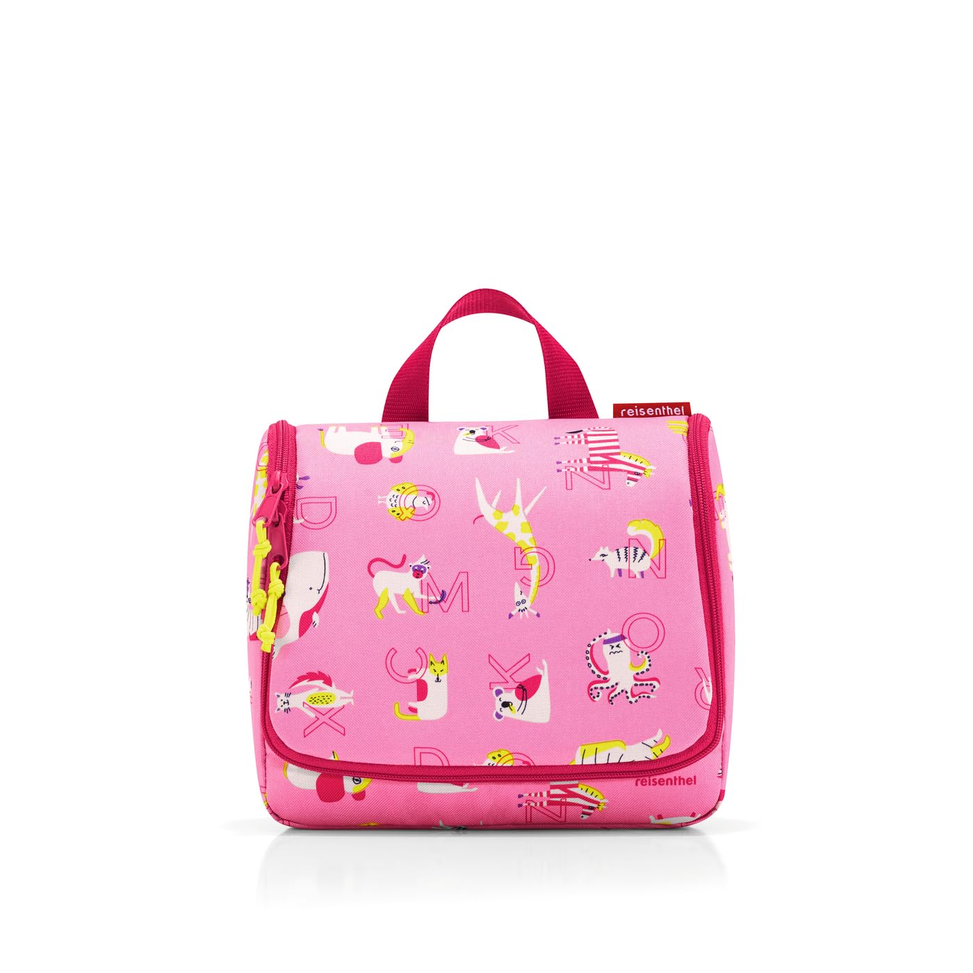 Reisenthel toiletbag Kids ABC Friends Pink Toiletry Bag 23 Centimeters 3 Pink (ABC Friends Pink)