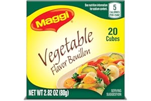 Maggi Vegetable Flavor Bouillon Cubes